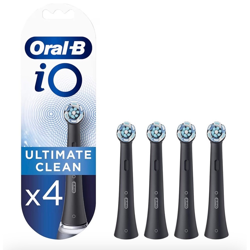 Oral-B iO Ultimate Clean Toothbrush Replacement Heads 4-Pack for iO Series
